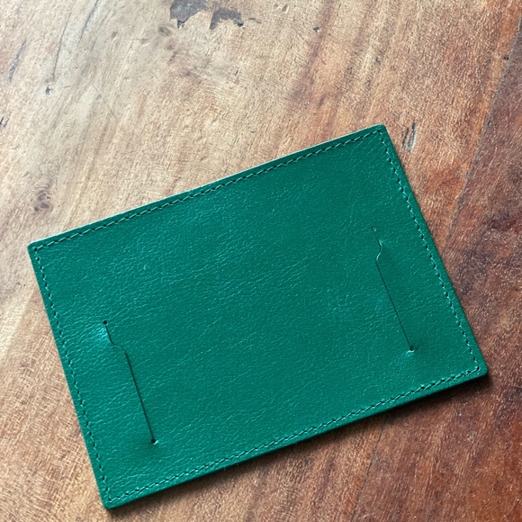 ROLEX GREEN CARD HOLDER/AUTHENTICITY CARD HOLDER - Picture 2 of 4